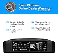 Planet Audio P10AWK 10-Inch Amplified Car Subwoofer — image 2