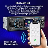 Alondy Single Din Car Radio Bluetooth with 2.2″ Touchscreen — image 3