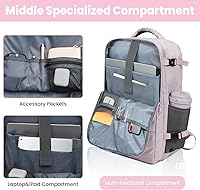 35L Travel Backpack with USB Port and 15.6-inch Laptop Compartment — image 4
