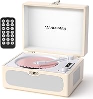 MANGOSTAN CD-003CT Vintage Suitcase Portable CD Player — image 1