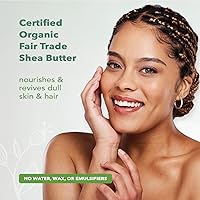 Nourish Organic Moisturizing Shea Butter 5.2 Oz Jar — image 5