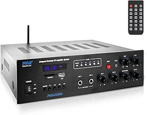 Pyle PMSA126BU Wireless Bluetooth PA Amplifier Review