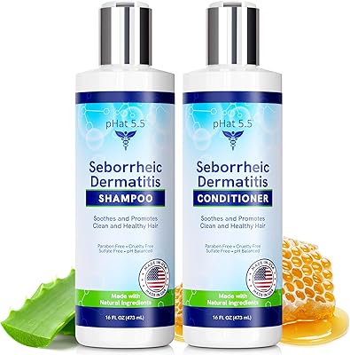 pHat 5.5 Sulfate-Free Shampoo and Conditioner Set, 16oz