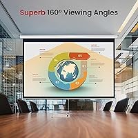 Pyle PRJSM9406 84-inch Manual Pull-Down Projector Screen — image 5