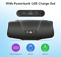 TAZATA Boomblast Mini 60W Bluetooth Speaker — image 6