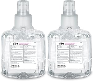 GOJO Antibacterial Foam Handwash, Plum Fragrance, 1200 mL Refill (Pack of 2) Review