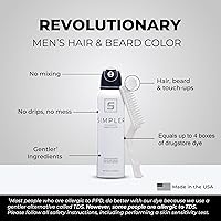 Simpler Hair Color for Men Kit - Brown Black — image 7