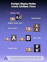 JSAUX FlipGo Lite 15.6″ Portable Dual Monitor — image 3