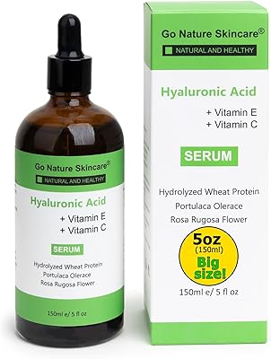 Go Nature Skincare Hyaluronic Acid Serum 5oz
