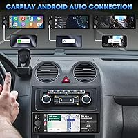 AKAMATE Single Din CarPlay Stereo — image 2