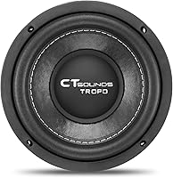 CT Sounds TROPO-6.5-D2 6.5-inch Dual 2 Ohm Car Subwoofer — image 2