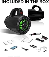 BOSS Audio Systems MRWT40RGB Marine Wake Tower Speakers — image 7