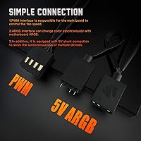 Asiahorse Matrix-Black 56 RGB Fans 360mm — image 8