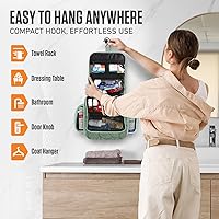 VENTURE 4TH Hanging Travel Toiletry Bag - Green Leaves — image 7