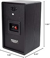 Rockville RockShelf 64B V2 6.5″ Bookshelf Speakers — image 10