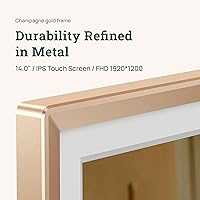 ARZOPA D14 Gold 14-inch Digital Picture Frame — image 2