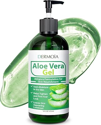 Dermoia Aloe Vera Gel Body Moisturizer 16oz