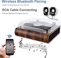 VOSTERIO B-692 Bluetooth Record Player — image 3