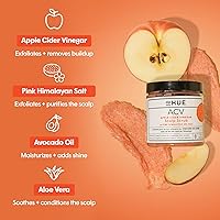 dpHUE Apple Cider Vinegar Scalp Scrub with Pink Himalayan Sea Salt, 9 oz — image 2