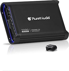Planet Audio MB2000.1D Class D Car Amplifier Review