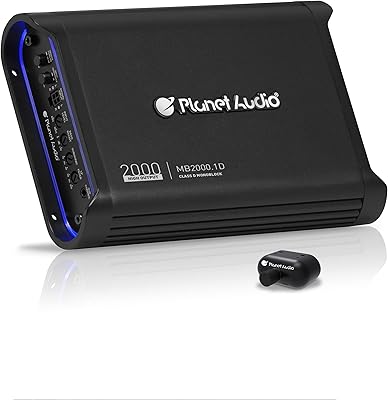 Planet Audio MB2000.1D Class D Car Amplifier