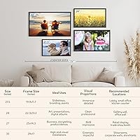 NexFoto 27-inch Touchscreen Digital Photo Frame — image 9