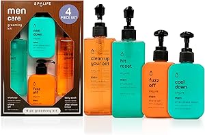 SpaLife 7-Piece Bath and Body Men Grooming Gift Set Review