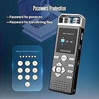 Escytegr Digital Voice Recorder 144GB — image 5