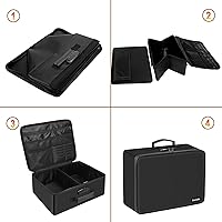 DocSafe Fireproof Photo Storage Box with Lock, 16 Inner 4″ x 6″ Photo Cases — image 9