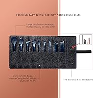 EIGSHOW Professional Makeup Brush Set - 15 Piece, Blue — image 2