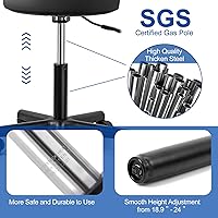 JMU Rolling Stool 400lb Navy Blue — image 5