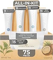 Infuse Pure White Tea and Coconut Hotel Toiletries Set 75 Pieces — image 1