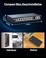 Loocam 8-Port Gigabit PoE Switch — image 9