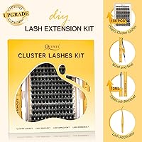 QUEWEL Lash Clusters Kit, 156 PCS, MIX 10-18mm — image 2