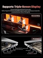 KAIGERR RX16 2025 Gaming Laptop, AMD Ryzen 7 7735HS, 16GB DDR5, 512GB SSD, 16″ FHD — image 4