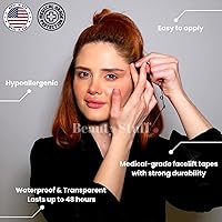 Beauty Stuff Lift 'Em Up Facelift Tapes (Dark Hair), 20 Pcs — image 3