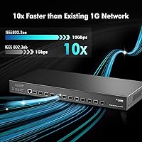 MokerLink 12-Port 10Gbps Managed Fiber Switch — image 3