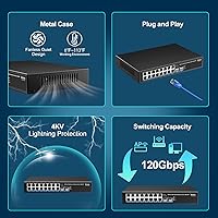 VIMIN 18-Port 2.5G Unmanaged Switch — image 7