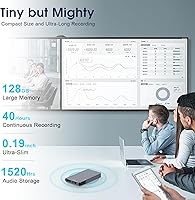 HEVAVW L810 128GB Magnetic Digital Voice Recorder — image 2