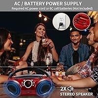 Singingwood 030BT CD Player Boombox — image 3