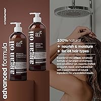 Artnaturals Argan Oil Shampoo and Conditioner Set 16 Fl Oz 2 Pack — image 2