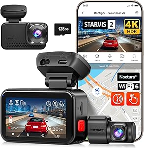 REDTIGER ViewClear 70 4K+2.5K Dash Cam Review