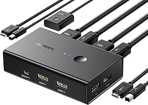 UGREEN HDMI KVM Switch 1 Monitor 2 Computers Review