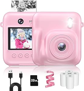 Fulealfly DC506 Kids Camera Instant Print 48MP Review