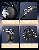 Rownfusny R02-P Wireless Headset with Mic — image 7