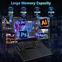 AKCHART P1 17.6-inch Laptop, 16GB RAM, 384GB SSD — image 3