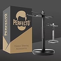 Perfecto Deluxe Black Razor and Brush Stand — image 7