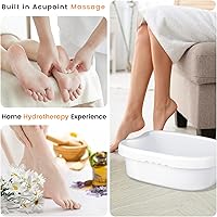 LeCuag Ionic Bath Foot Basin with 100 Liners — image 4