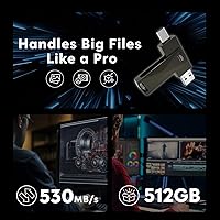 LinkMore NR P50 512GB External SSD — image 8