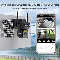 LETSCEE QG15-B Dual Lens Outdoor Security Camera — image 2